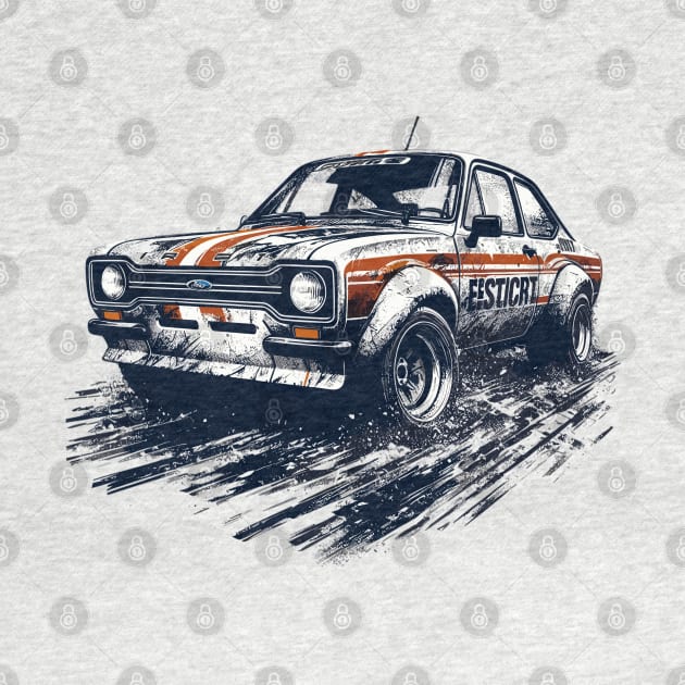 Ford Escort by Vehicles-Art